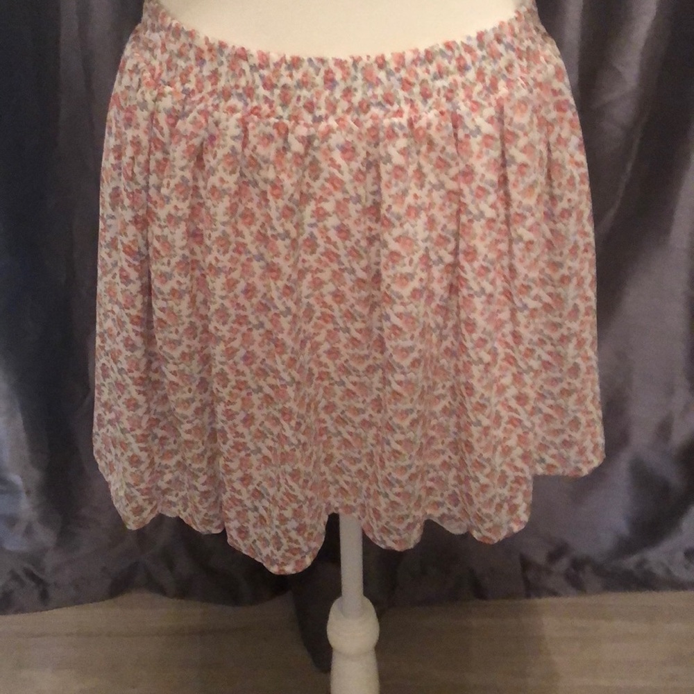 Floral skirt